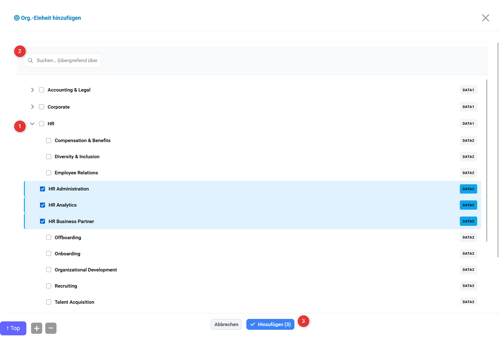 Hierarchical Directory Tree