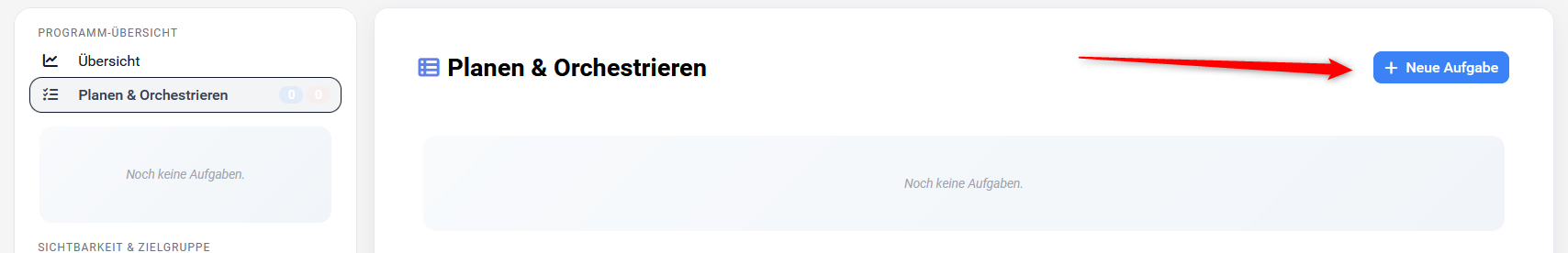 Neue Aufgabe anlegen